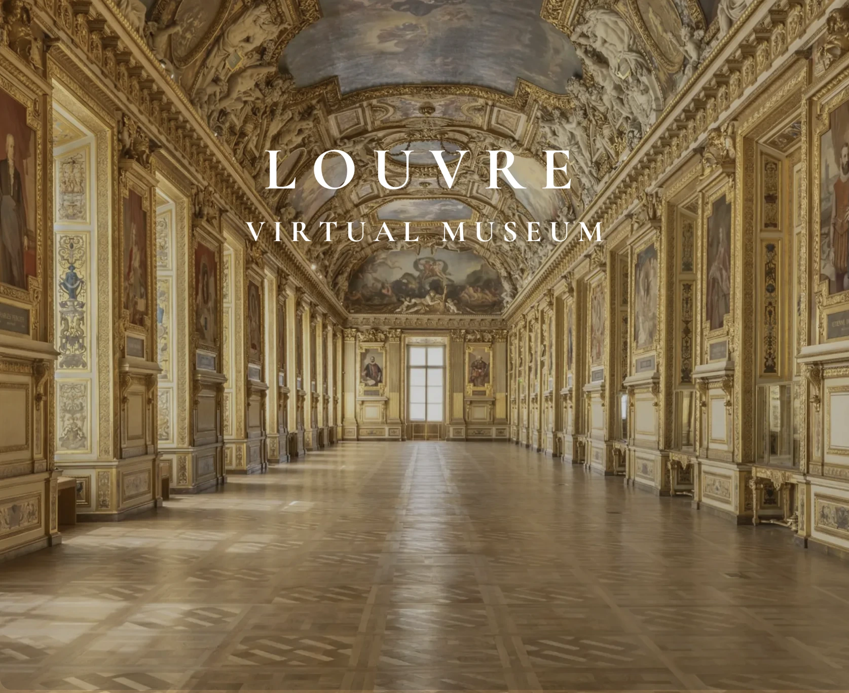 Louvre Virtual Museum project